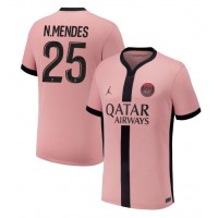 Paris Saint-Germain Nuno Mendes #25 3rd trikot 2024-25 Kurzarm